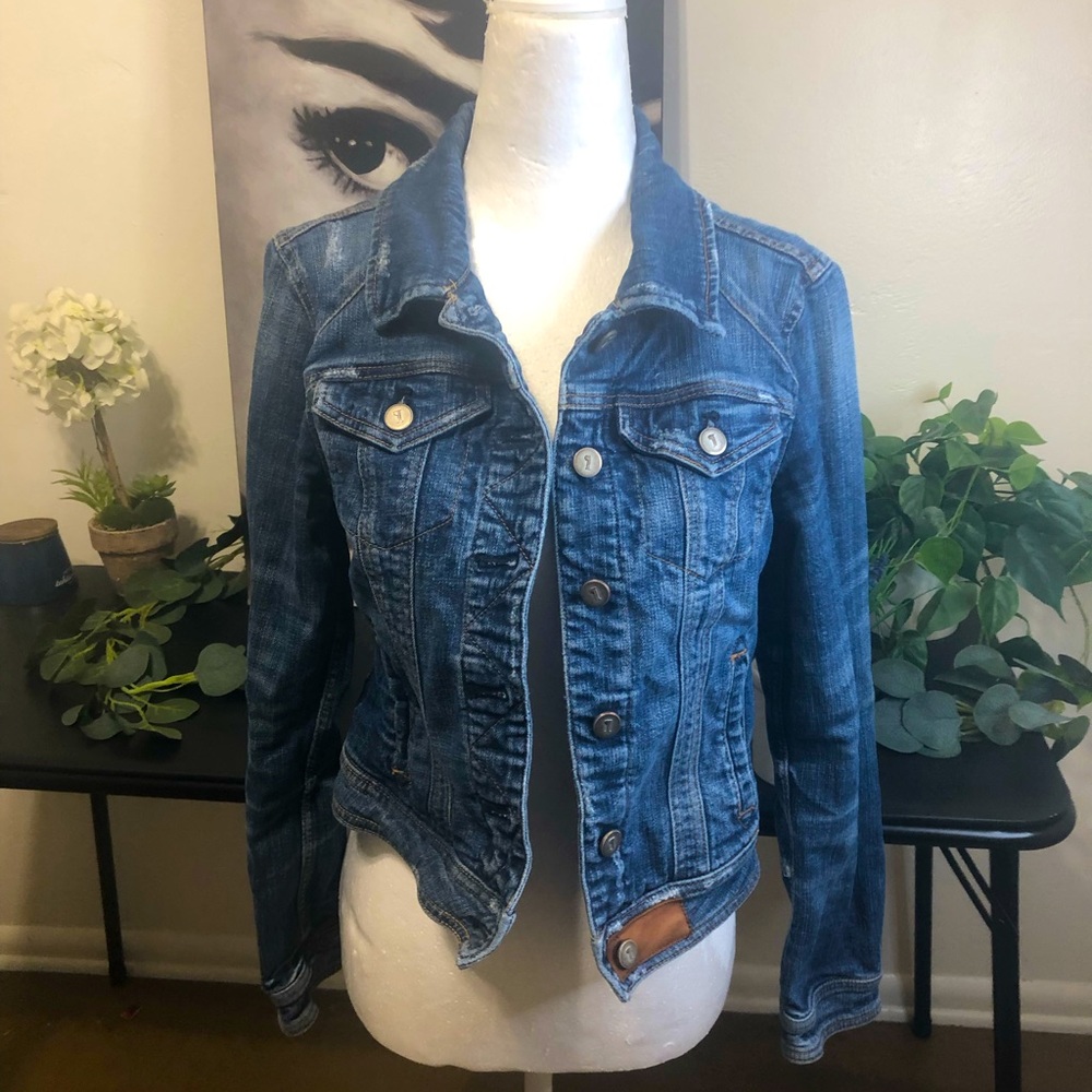 Pilcro and the Letterpress - Anthropologie denim jacket - Picture 2 of 10